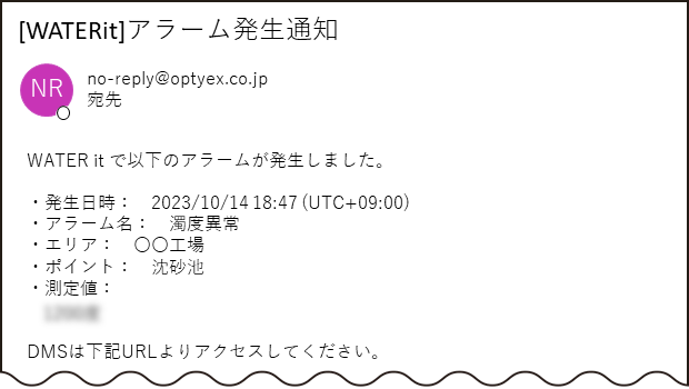 异常报警邮件通知